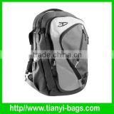 Dark grey light grey classic color sports laptop backpack