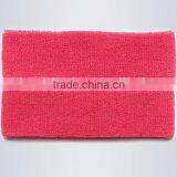 2016 Factory 50mm Width Sports Elastic Cotton Sweat Headband for Women Plain Custom Hair Band thumbnail-3