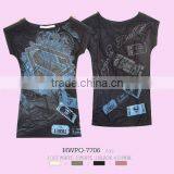 Glo-story Cotton Lycra Women Tshirts thumbnail-1