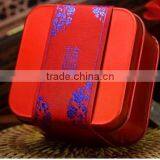 Wholesale Superior Quality Metal Candy Tin Box With Ribbon