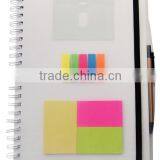 PP Cover Notebook With Sticker