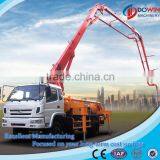 China Dowin 37m Concrete Boom Pumping Truck With CE ISO thumbnail-2