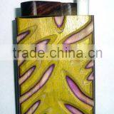 Designed Coloured Wood Dug Out Pipe thumbnail-6