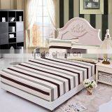 Microfiber Home Bedding Stripes Elastic Fitted Sheets thumbnail-5