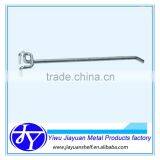 Metal Single Line Hooks for Pegboard Panel thumbnail-1