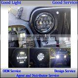 OVOVS Hot Sales Round Car Led Driving Work Light 7inch 75w Led Headlight for Cars thumbnail-5