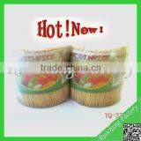 Toothpicks/wooden/bamboo Toothpicks/plastic Toothpicks With Brush