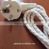 VDE Approved 3x0.75 1.0 H03RT-H Braided Power Cord thumbnail-3