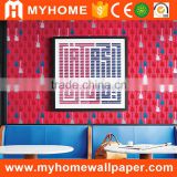 Good quality MyHome china good sale fashion pvc wallpaper