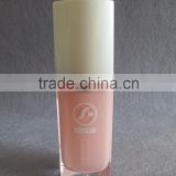 Elegant pink acrylic lotion spray bottle