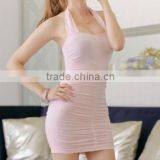 Women Make Sexy Underwear,female Hanging Neck Siamese Dress, Slimming Body Shaper Dress NY 055 thumbnail-2