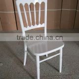 white wood banquet rental chateau chair