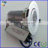 High lm Dimmable Cob Led Down Light Fixtures