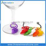 Cute Wine Accessory Food Grade Custom Silicone Wine Accessory thumbnail-1