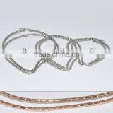 Wholesale Stainless Steel Fashion Rose Gold Earring BE20011 thumbnail-3