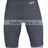High Quality Melange Dri Fit Gym Shorts, Running Tights, Custom Fitness Compression Tights for Men thumbnail-2