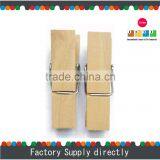 Natural Color New Cheap Big Wooden Clip thumbnail-1