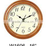 16 Inches Home Decrator Wood Art Wall Clock thumbnail-4