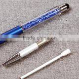 The Manufacturer Can Set The LOGO Crystal Touch Screen Pen Metal Ball Point Pen Made in China thumbnail-3