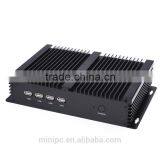 Fanless Industrial PC With Intel Celeron C1037U 1.8Ghz CPU Auto Boot USB 3.0 Dual Gigabit Lan 4 COM 1G RAM 80G HDD HTPC thumbnail-3