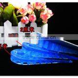 3 Layers Silicone Height Increasing Shoe Heel Cushions Soft Gel Heel Cups Adhesive Foot Care Inner Shoe Lift Taller Pads thumbnail-6