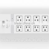 Original 4 Usb Power Strip With 8 Power Socket For Home / Office Charging thumbnail-2