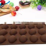 100% Food Grade DIY Shell Shaped Silicone Funny Chocolate Mold Tray thumbnail-5
