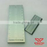 Double Groove 8 Hegman Grindometer Scraper Fineness Grind Gauge