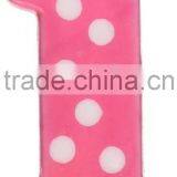 Personalized Handmade Color Painted Decorative Birthday Candles thumbnail-1