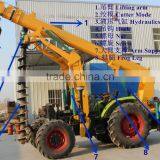Hydraulic Earth Drilling Machine Bored Piling Equipment Hydraulic Post Hole Digger thumbnail-2