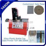 600B Model Glass Plastic Bottle Cap Production Date Printer Coder Pad Printing Machine