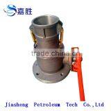 Aluminium Alloy Throughway Flange Ball Valve Female thumbnail-2