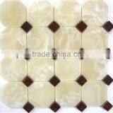 The Most Beautiful& Best Quality WHITE ONYX MOSAIC TILES COLLECTIONS thumbnail-2