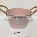 Cheap Custom Gift Packaging Hanging Rectangular Round Wrought Iron Window Box Planter thumbnail-6