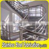Fabrication Project Home Stair Stainless Steel Inox Railing China thumbnail-6