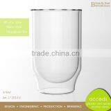 Different Shape Popular Borosilicate Handblown World Cup Beer Mug thumbnail-2