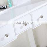 2016 Hot Sale Antique Dressing Table With Mirrors & Stool thumbnail-5