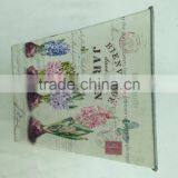 2016 Lavender Design Paper Decal Metal Square Flower Pot for Garden thumbnail-2