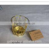 Golden Metal Wire Pen Holder thumbnail-1