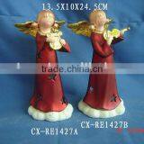 Ceramic Christmas Candle Holder Decoration -Ceramic Christmas Items thumbnail-1