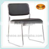 Simple Design Chromed Meeting Chairs Stackable thumbnail-1