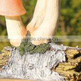 Garden Ornaments Fiberglass Mushroom Garden Solar Lights thumbnail-5