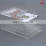 2017 China Supplier Wholesale Clear Acrylic File Holder Desktop Stationery Organiser thumbnail-4