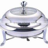 CTGB1018A Stainless Steel Chafing Dish,Round Chafing Dish thumbnail-1