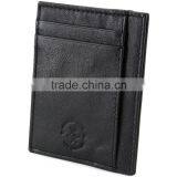 RFID Blocking Minimalist Real Leather Slim Front Pocket Money Clip thumbnail-4