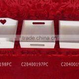 Nature Color Wooden Serving Tray With Handles thumbnail-1