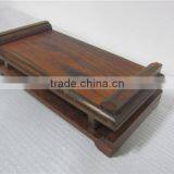 American Retro Leisure Solid Wood Coffee Tea Table thumbnail-3