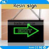 Customized Small Rainbow Colors Wireless LED Sign Display Board thumbnail-2
