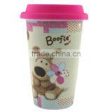 Ceramic Travel Cup Coffee Mug thumbnail-2
