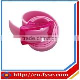 The Most Popular Pink Silicone Belt For Ladies
